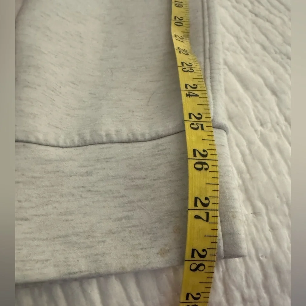 American Eagle Jogger Sweatpants Men’s M  Light Gray Zip Pockets Athletic